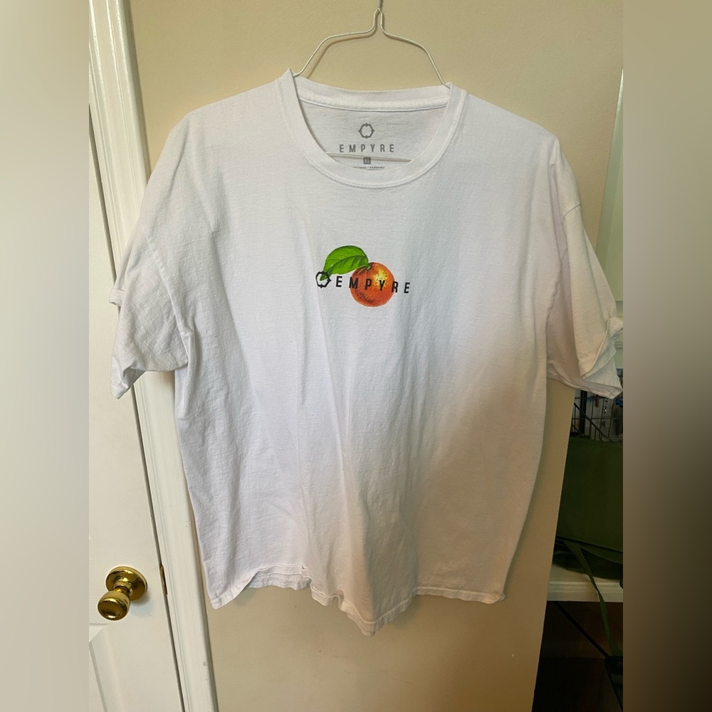 Pacsun White Mens Graphic T-Shirt Size XL